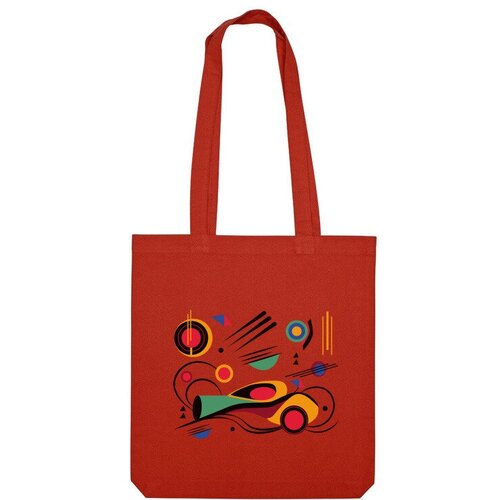 фото Сумка шоппер us basic, красный