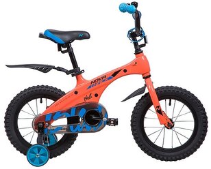 Детский велосипед Novatrack Blast 14 (2019) оранжевый (требует финальной сборки)
