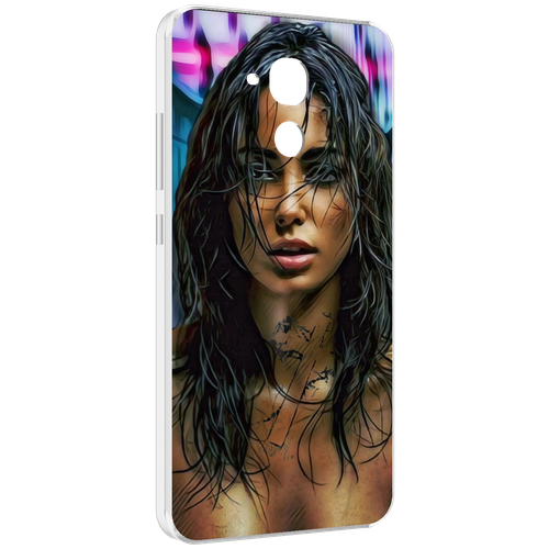 Чехол MyPads девушка с мокрыми волосами женский для Huawei Honor 5C/7 Lite/GT3 5.2 задняя-панель-накладка-бампер