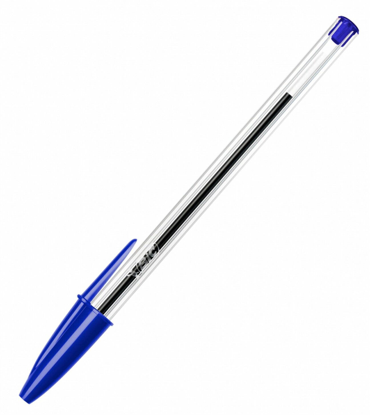 Ручки шариковые BIC Cristal Original, набор 10 шт, синие, узел 1мм, линия 0,32мм, пакет, 830863