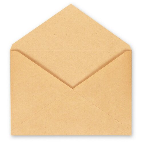 Конверт почтовый Ряжский C4 (229×324 мм) крафт без клея (500 штук в упаковке) пакеты почтовые комус из 3 х слоев п э 229 324 мм 500 шт