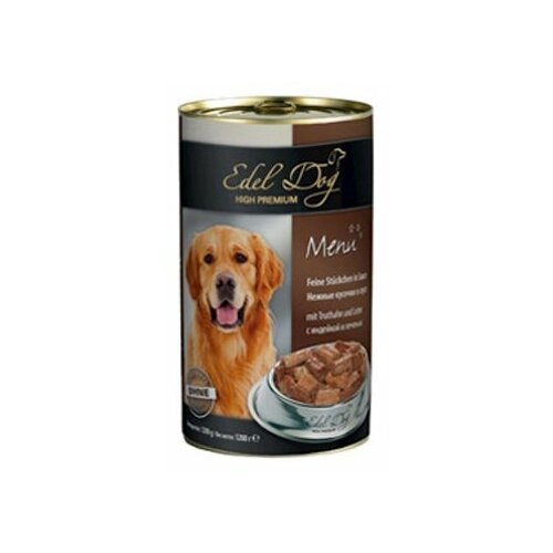 фото Корм для собак Edel Dog Индейка и печень (1.2 кг) 1 шт.