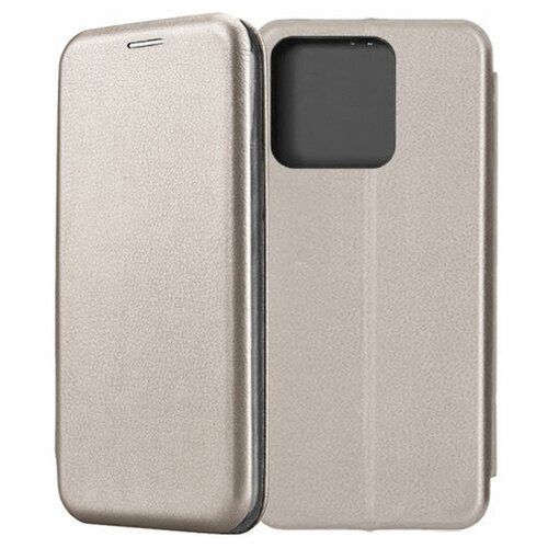 Чехол-книжка Fashion Case для Xiaomi Redmi 10A серый чехол книжка для смартфона bc002 для xiaomi redmi 10a открывается в бок 1 шт