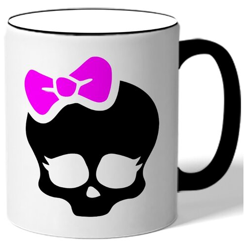 фото Кружка милый череп с бантиком drabs