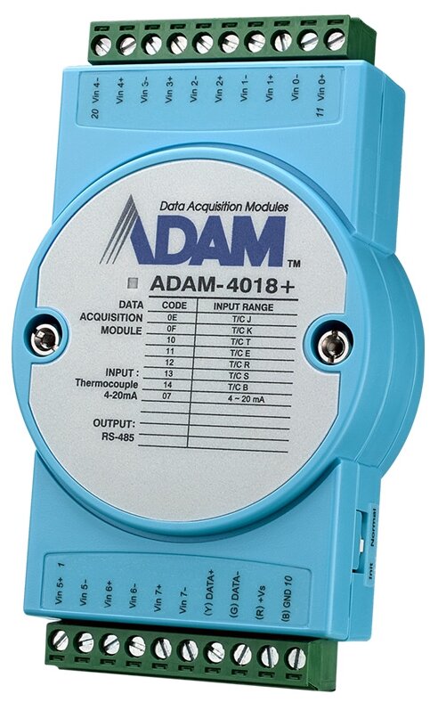 Плата ввода-вывода Advantech ADAM-4018+-F