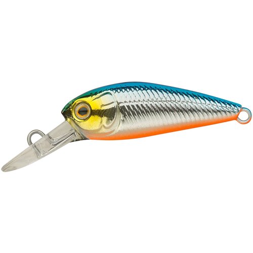 Воблер Крэнк Strike Pro Deep UL Rider, цвет: 626E Blue Silver OB, (EG-197SP#626E) воблер минноу strike pro alpha minnow 95 цвет 626e blue silver ob eg 034f 626e