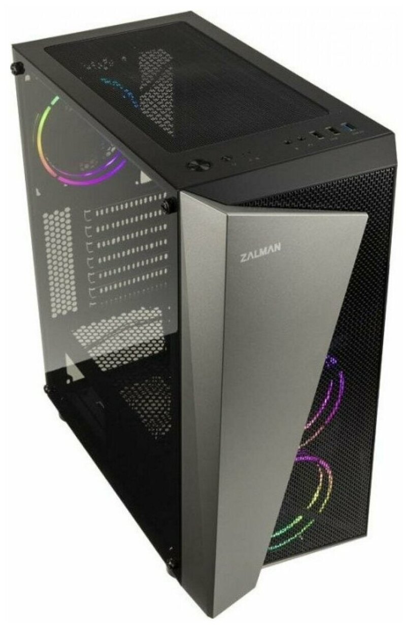 Корпус Zalman S4 PLUS Black (без БП)