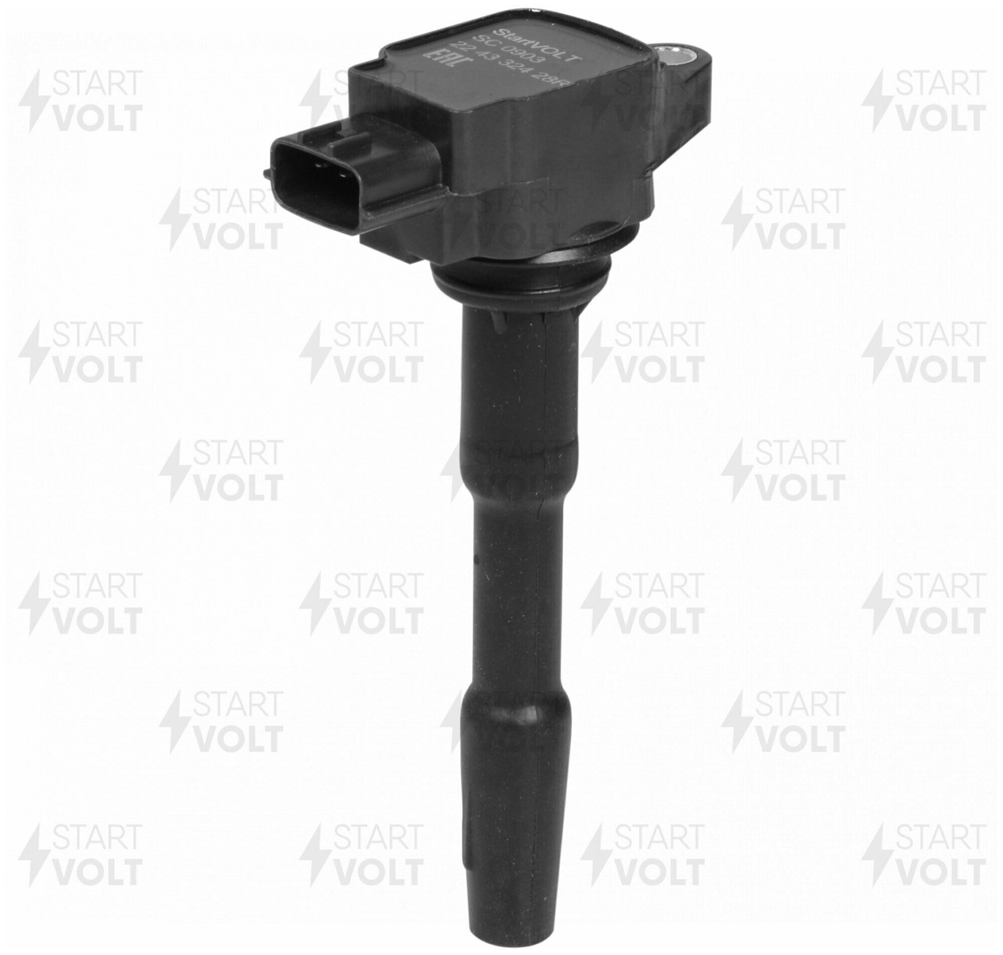 Катушка зажигания для а/м Лада X-RAY (16-)/Renault Logan II (12-)/Sandero II (12-) 1.6i (SC 0903), STARTVOLT SC0903