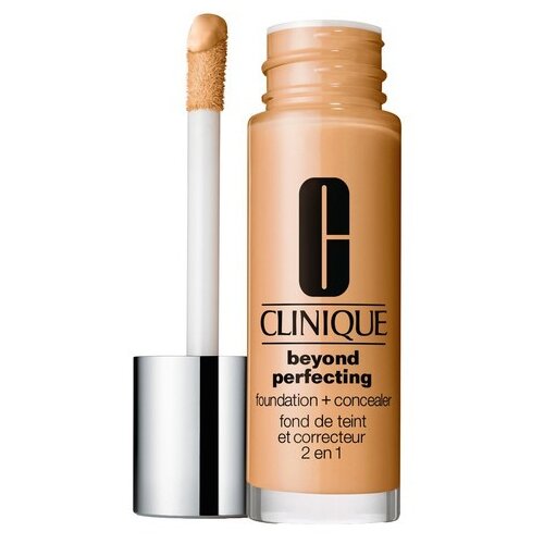 Clinique Тональный крем Beyond Perfecting, 30 мл/30 г, оттенок: 08 Linen clinique even better clinical foundation тональный крем even better clinical 30 мл cn 78 nutty