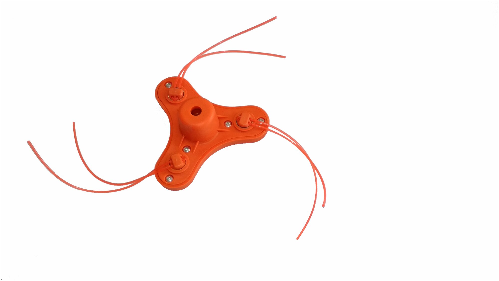 Катушка (головка) триммерная оранжевая с вращающимся держателем лески блистер FZ-1207 - фотография № 2