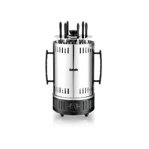 Шашлычница электрическая BBK BBQ603T 6 шампуров серебристый 424300₽