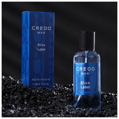 Туалетная вода мужская CREDO MAN Blue Label, 100 мл