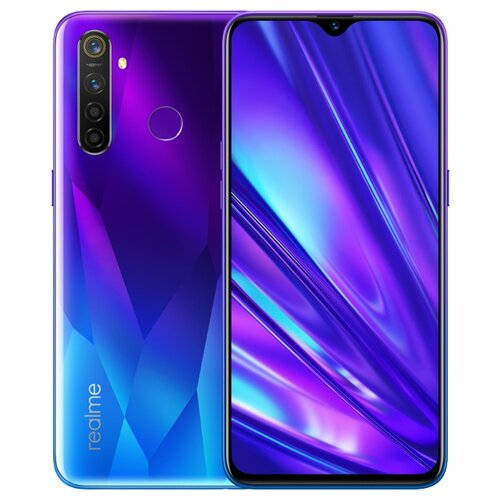 фото Смартфон realme 5 Pro 128GB мерцающий синий