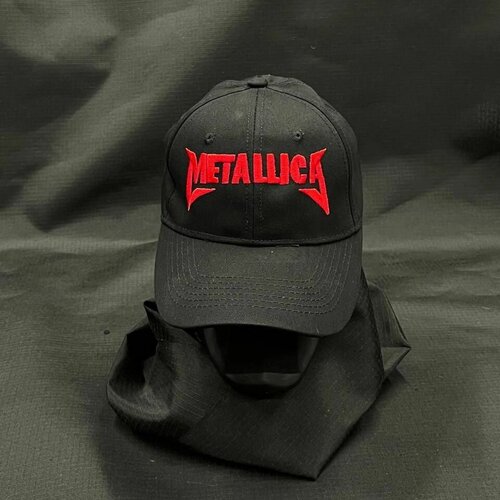 фото Бейсболка с вышивкой metallica xrebeth brutal merch