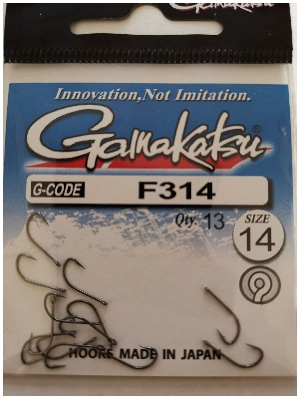 Крючок Gamakatsu F314