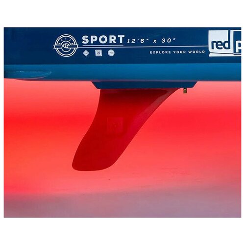 Плавник RED PADDLE Sport Fin 9" 233mm US Box (крепеж в комплекте) red