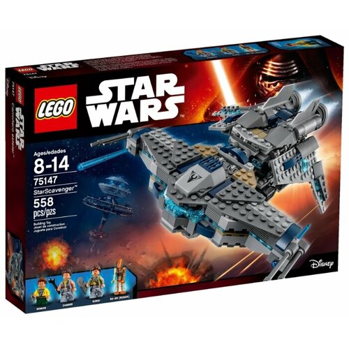 Конструктор LEGO Star Wars 75147 Звёздный Мусорщик, 558 дет. конструктор lego star wars 75147 звёздный мусорщик 558 дет