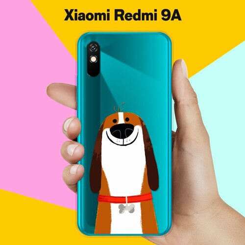 Силиконовый чехол Хороший Бигль на Xiaomi Redmi 9A силиконовый чехол бигль с цветами на xiaomi redmi 9a