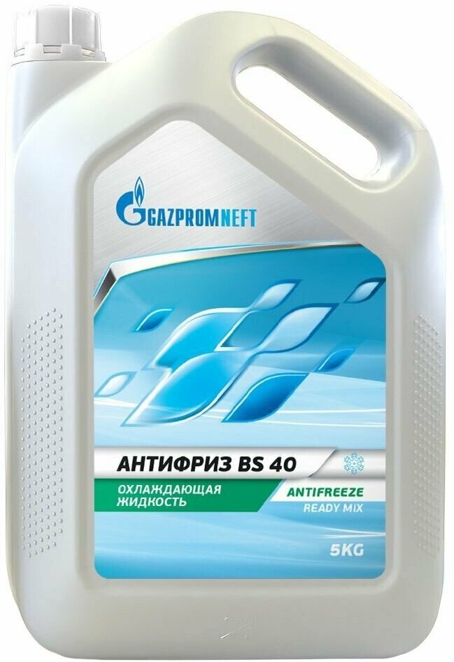 Антифриз Gazpromneft BS 40 зелёный 5л