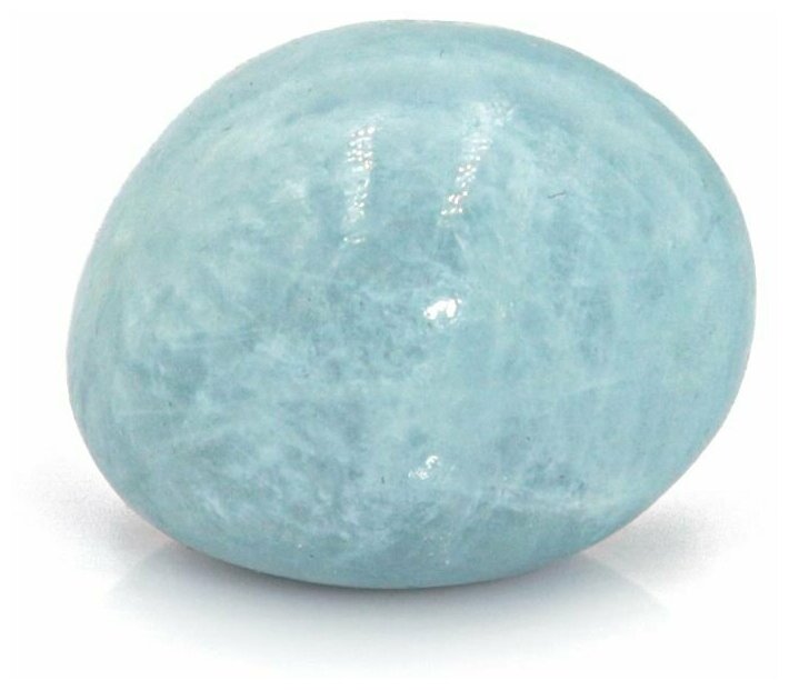 Камень натуральный "Аквамарин", галтовка (10-15 г, 20-25 мм)
