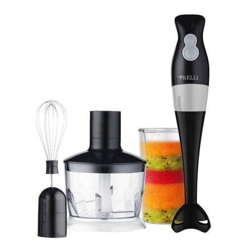 Блендер Kelli KL-5105 1200Вт 2 скорости 3в1 черный 226700₽