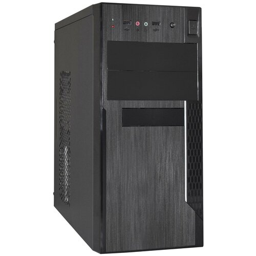 Exegate EX283245RUS Корпус Minitower ExeGate MA-373X-600W-12 (mATX, БП UN600 с вент. 12см, 2*USB, аудио, черный) корпус minitower exegate ma 372ux un600 matx бп un600 с вент 12см 2 usb 2 usb3 0 аудио черный