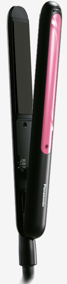 Выпрямитель Panasonic К615, 3 режима, шнур 2 м, чёрно-розовый Panasonic 9821577 . - фотография № 2
