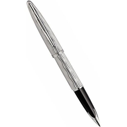 Waterman S0909830 Перьевая ручка waterman carene essential, silver st (перо f)