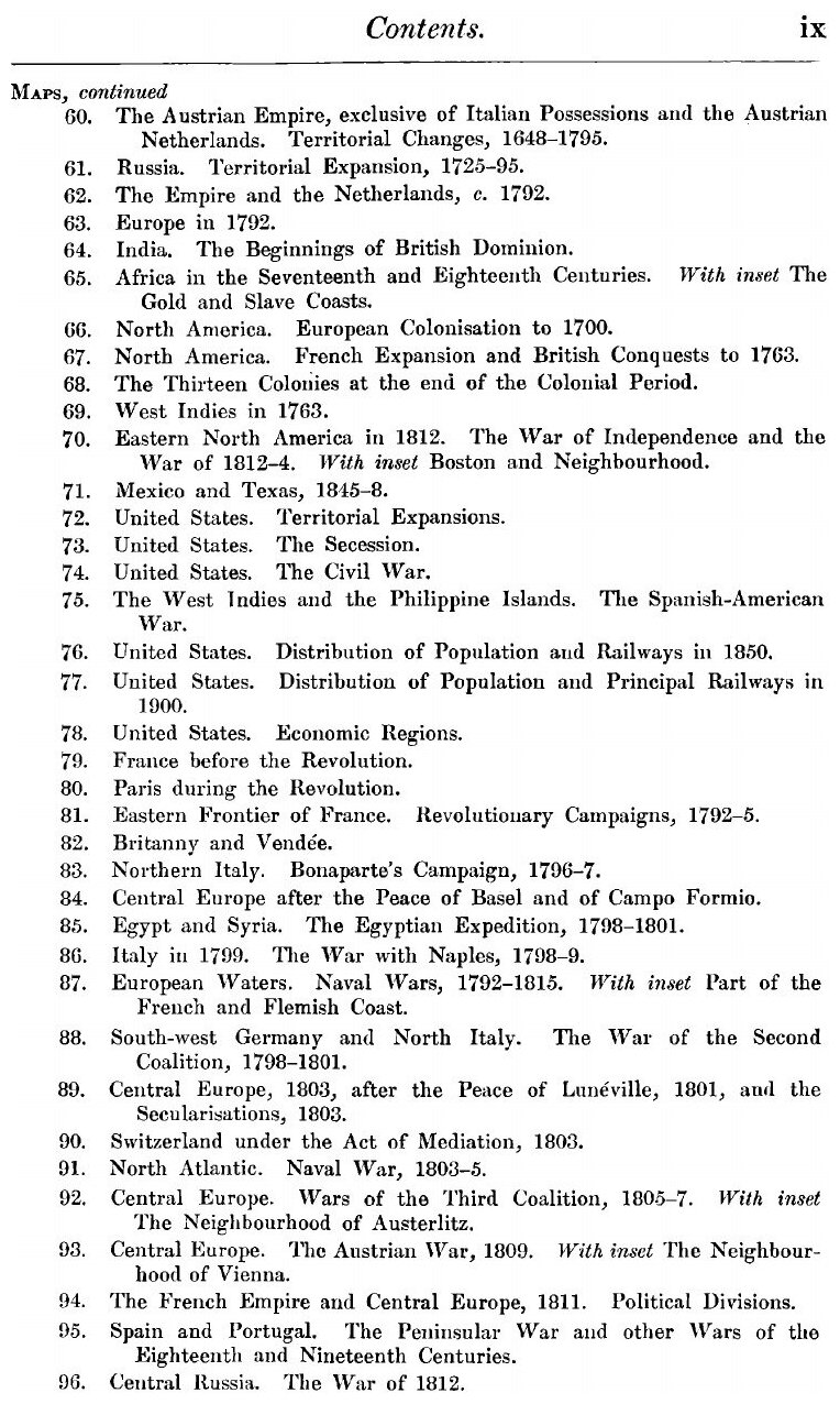 Книга The Cambridge Modern History Atlas - фото №6