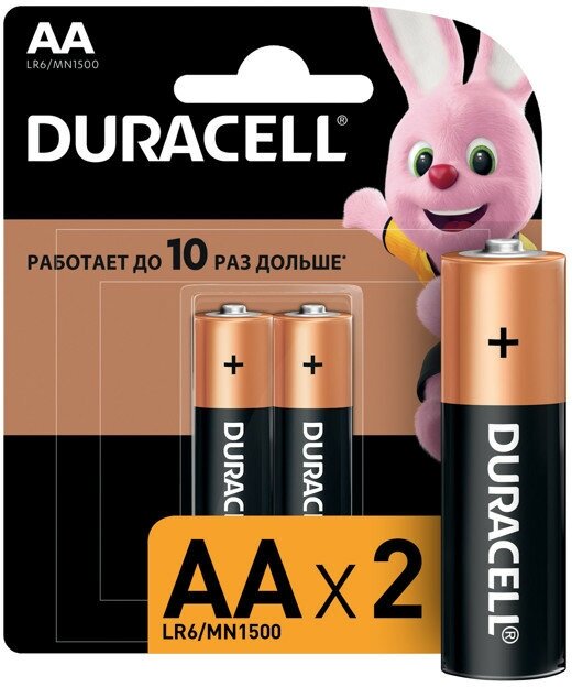 Батарейка DURACELL LR6 BP2 2 шт