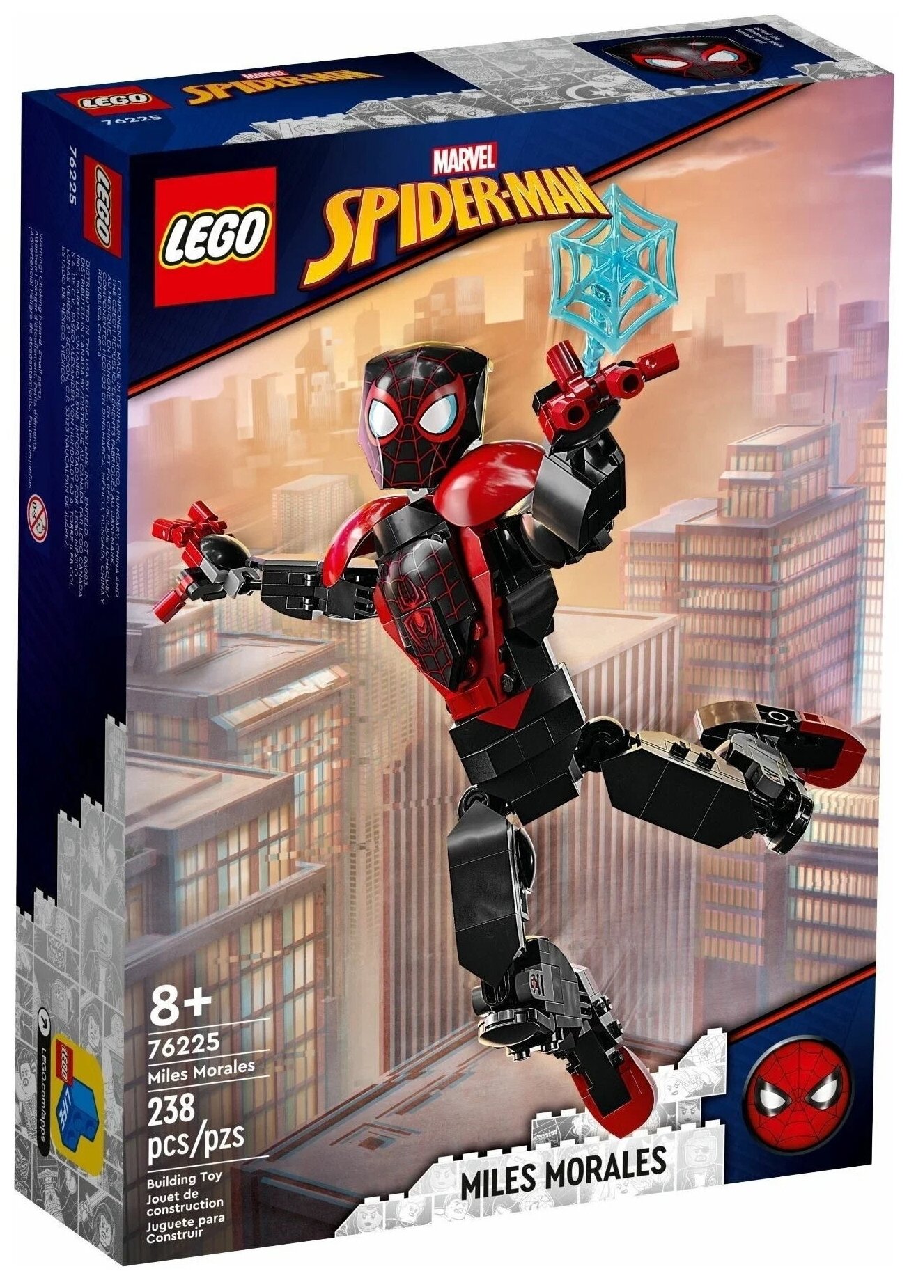 Конструктор LEGO Super Heroes "Фигурка Майлза Моралеса" 76225 - фото №10
