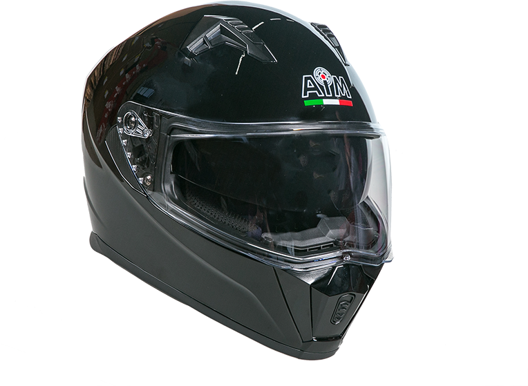 AiM Шлем интеграл JK320 Black Glossy M