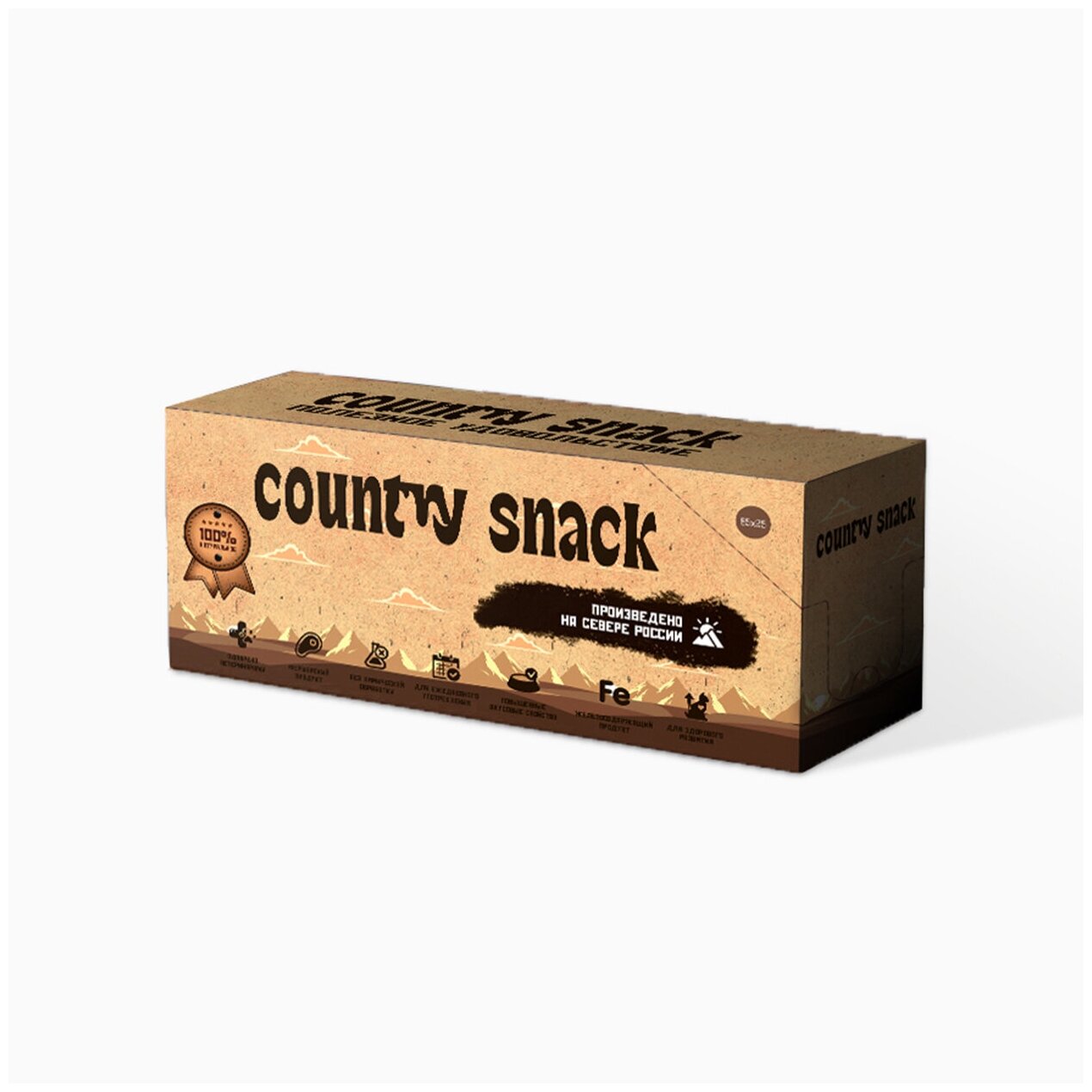 Country snack пауч для кошек (в желе) Говядина и рубец, 85 г. упаковка 25 шт - фотография № 1