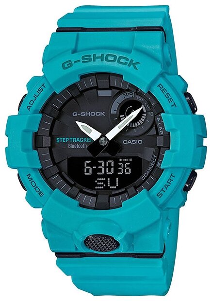 Наручные часы CASIO G-Shock G-Shock GBA-800-2A2, бирюзовый