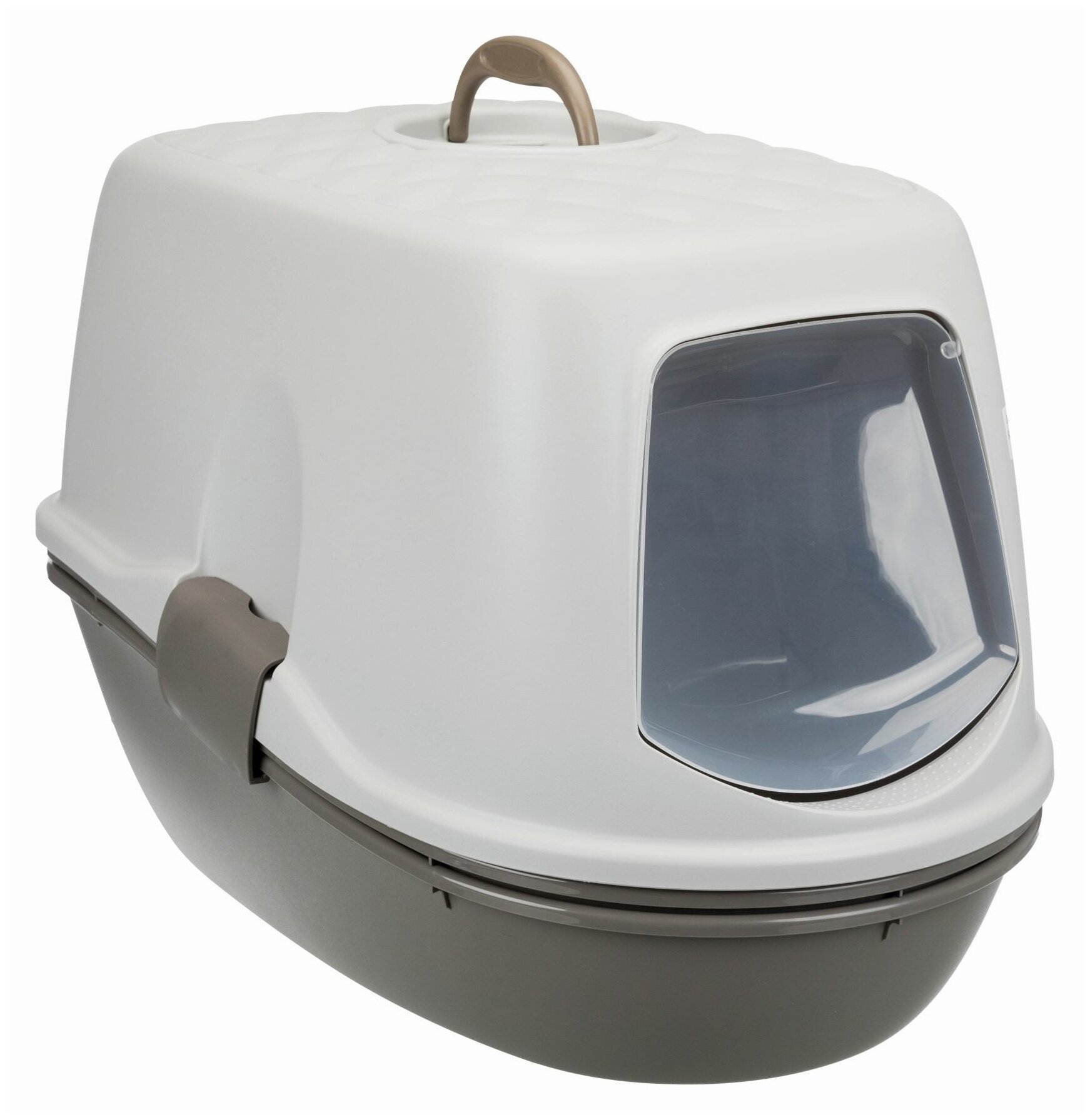 Туалет для кошек Berto Top с разделительной системой, Trixie (39 х 42 х 59 см, темно-серый, 40162)