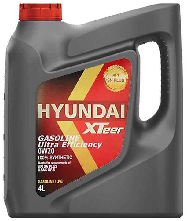 Масло моторное Hyundai Xteer Gasoline Ultra Efficiency 0W-20 4 л 1041121