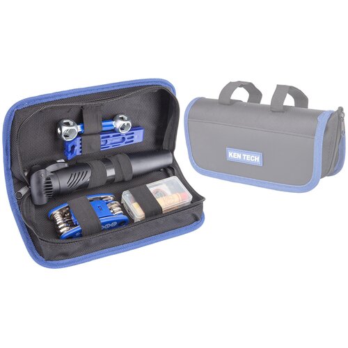 фото Набор велоинструментов kl-9814 из 6-ти предметов в сумке,33417 kenli