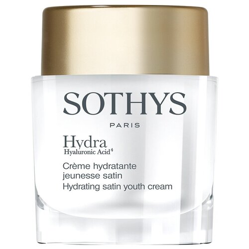 Sothys, Легкий увлажняющий омолаживающий крем Hydra Hyaluronic Acid4 Hydrating satin youth cream, 50 мл.