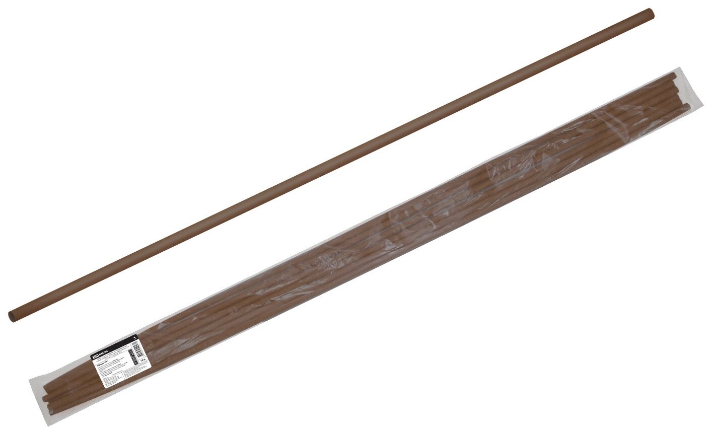 Трубка термоусаживаемая не поддерживающая горения с клеевым слоем коричневая длиной 10 м ТТкНГ(3:1)-16/05-Крч TDM (Упаковка 10м) SQ0548-1901
