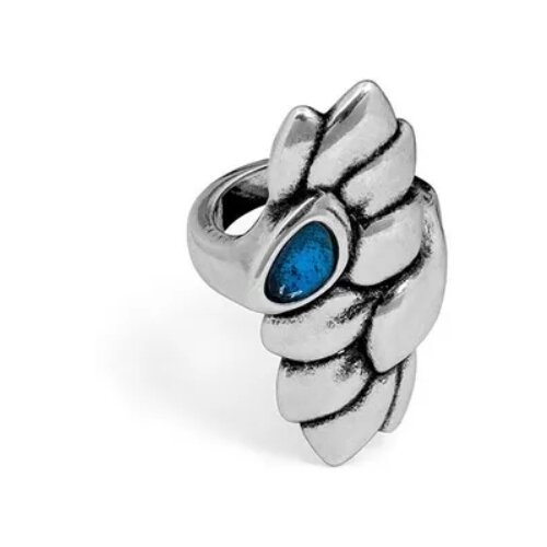 фото Кольцо ciclon, calendula, со вставкой из муранского стекла, cn-192501 (18, синий)