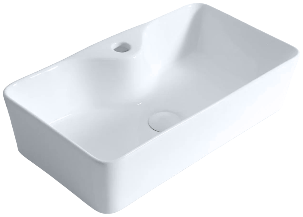 Накладная раковина Gid N9092 55х31 белая - фото №3