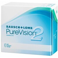 Контактные линзы Bausch & Lomb PureVision 2 HD, 6 шт., R 8,6, D -7