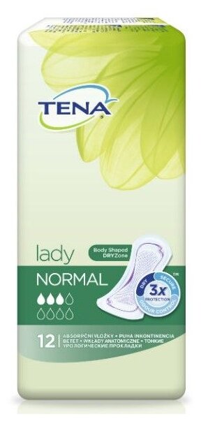 Урологические прокладки TENA Lady Normal (12 шт.)