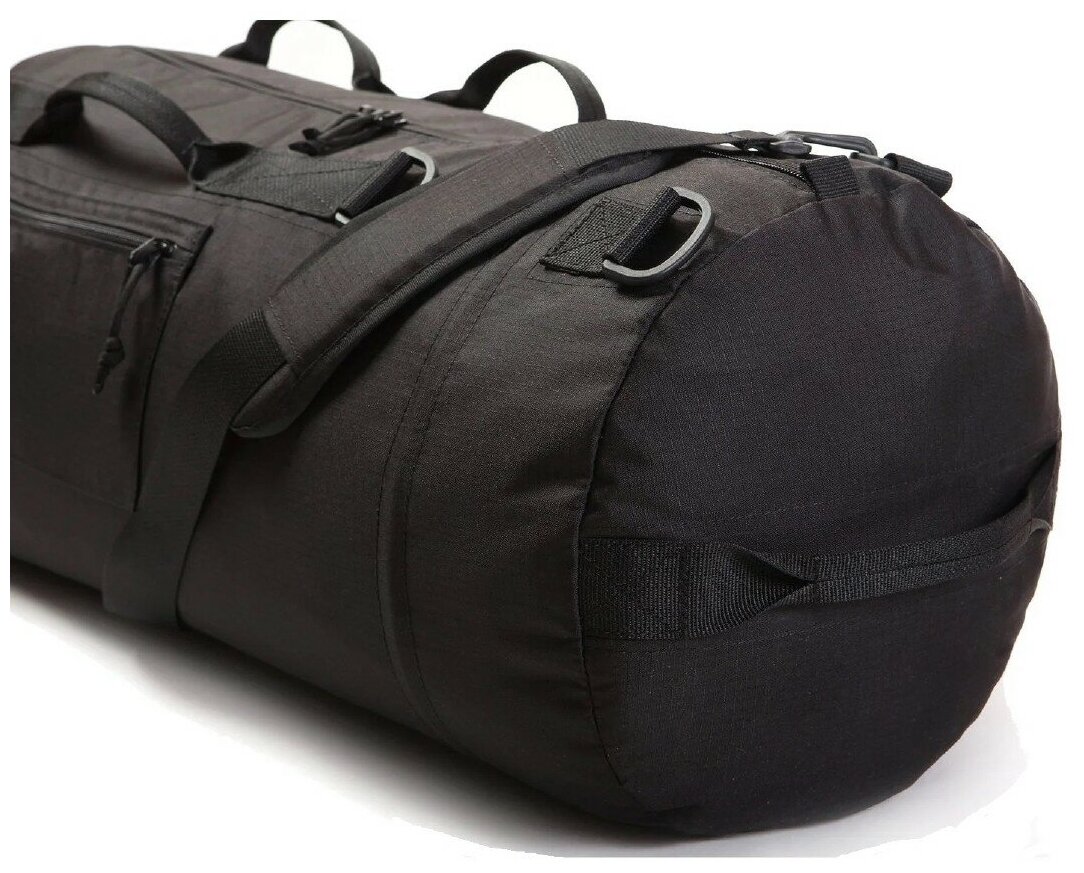Сумка рюкзак трансформер «RHOMBYS» (Ромбус) Флекс чёрный - фотография № 12