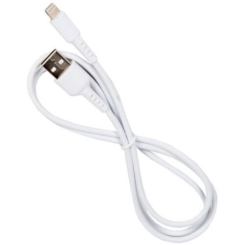 Кабель Borofone BX16, Lightning - USB, 2 А, 1 м, белый 5402336 кабель borofone usb lightning bx16 1 м 1 шт белый