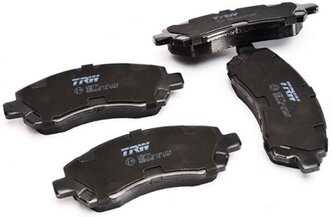 Дисковые тормозные колодки передние TRW GDB3205 для Subaru Impreza, Subaru Legacy (4 шт.)