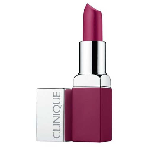 Clinique помада для губ Pop Matte Lip Colour + Primer, оттенок 07 pow pop праймер для губ lip primer holdon 1 4 г