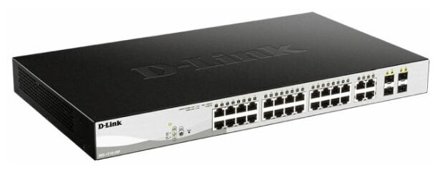 Управляемый L2 коммутатор с 24 портами D-Link DGS-1210-28P/FL