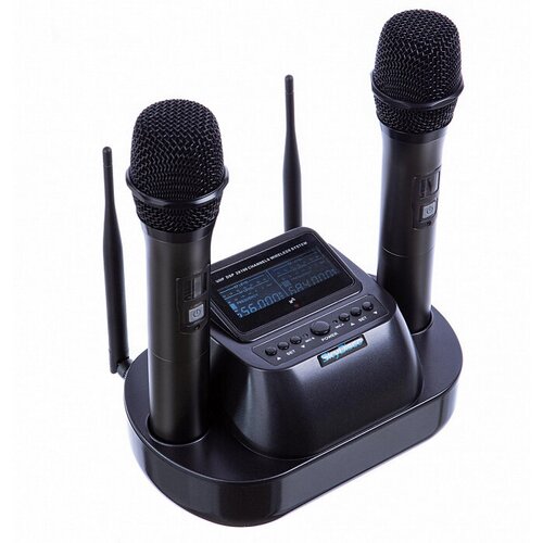 Беспроводные аккумуляторные радиомикрофоны SkyDisco MIC-WL26 Black
