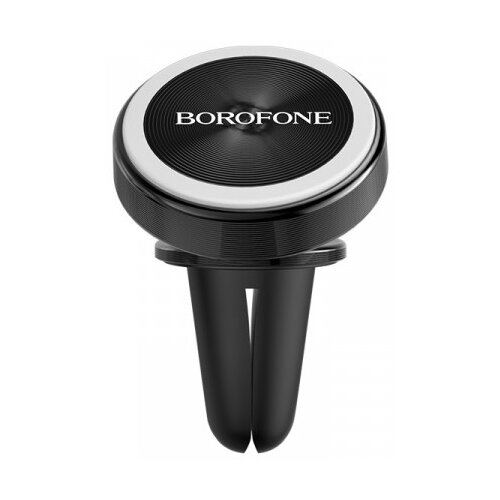 Магнитный держатель Borofone BH6 Platinum, black автомобильный держатель borofone bh71 на воздуховод черный